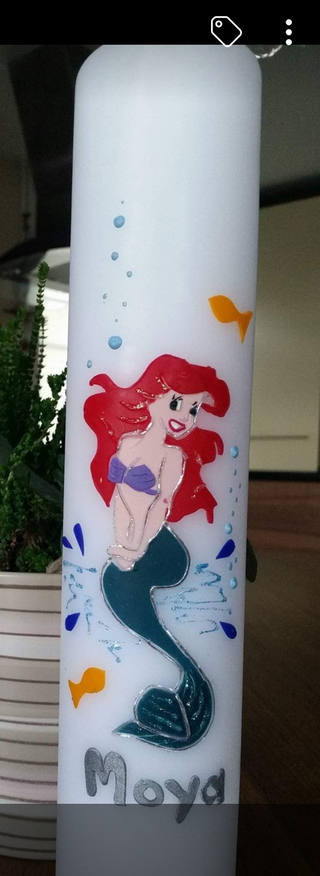 Kerze Disney`s Arielle