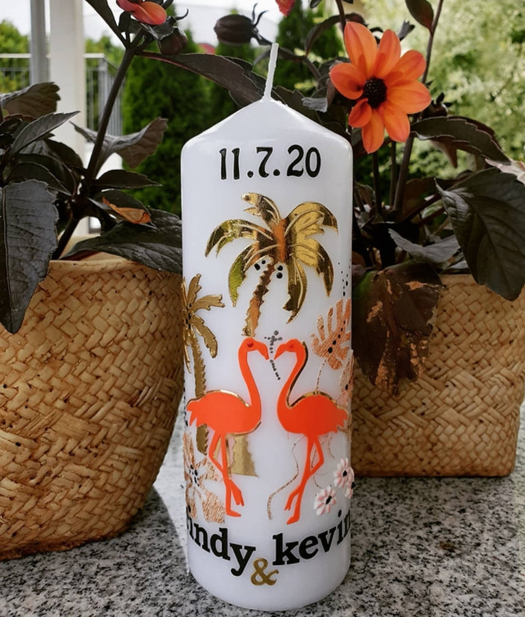 Hochzeitskerze "Florida"